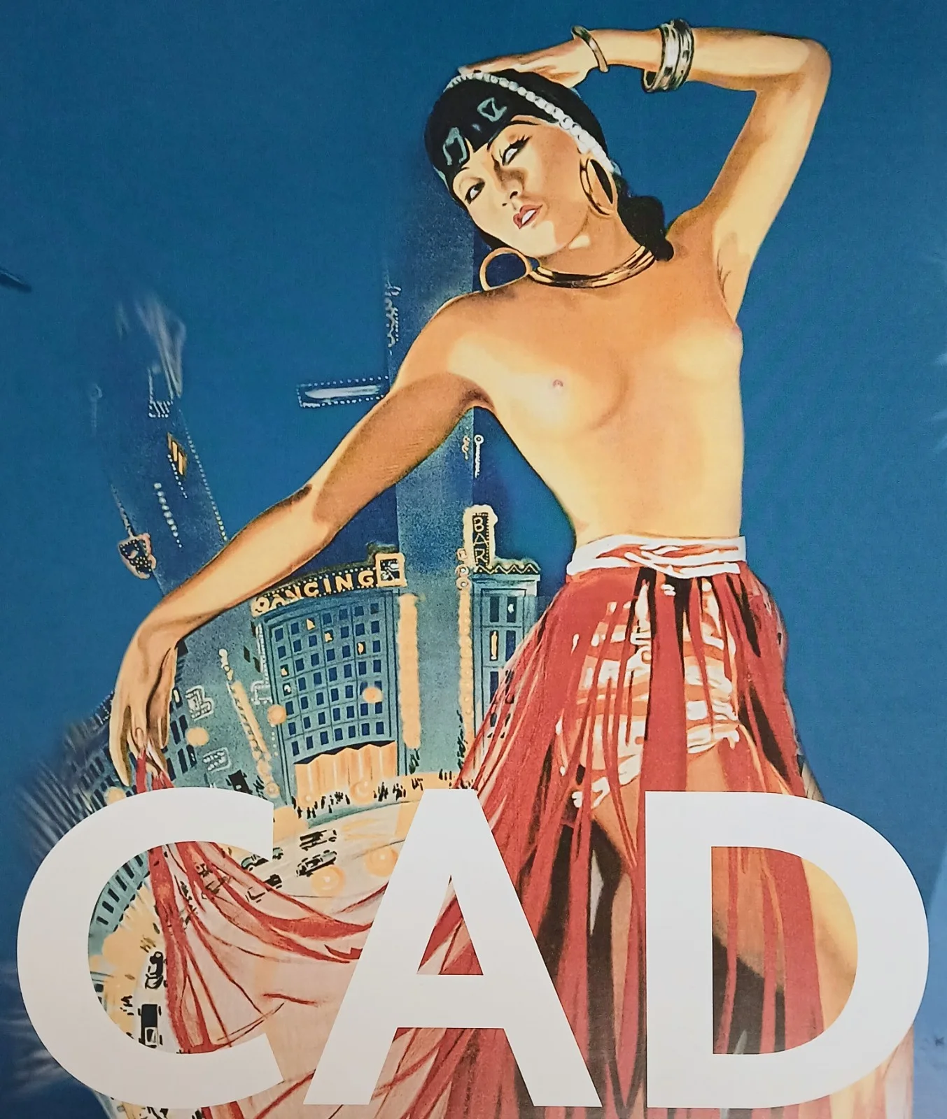 PICCADILLY (1929) original BFI 2004 re-release UK quad poster - Anna May Wong, image 2