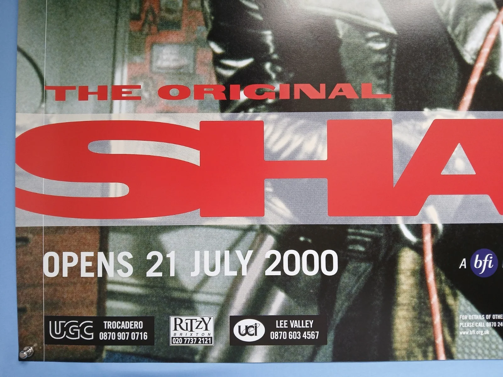 SHAFT (1971, BFI RR2000) original UK quad poster - Richard Roundtree, image 4