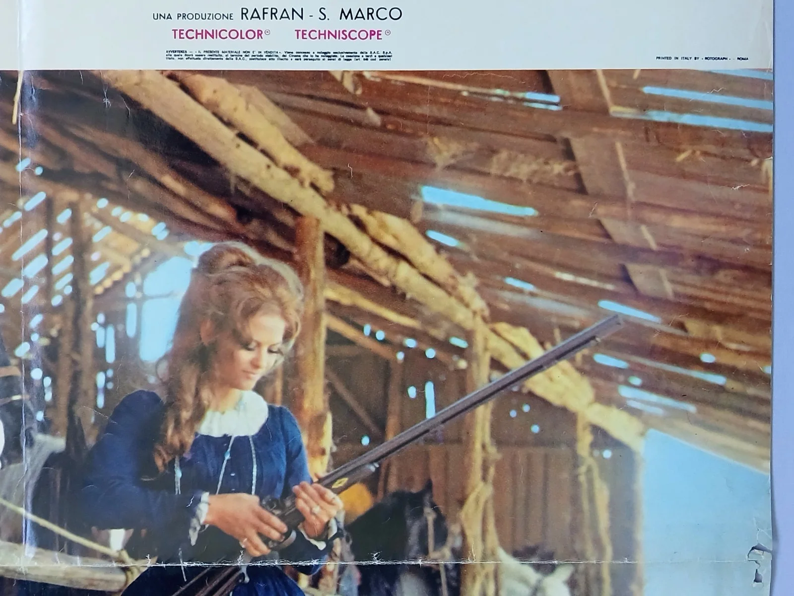 ONCE UPON A TIME IN THE WEST (1968)rare orig dbl fotobusta poster -Jason Robards, изображение 5