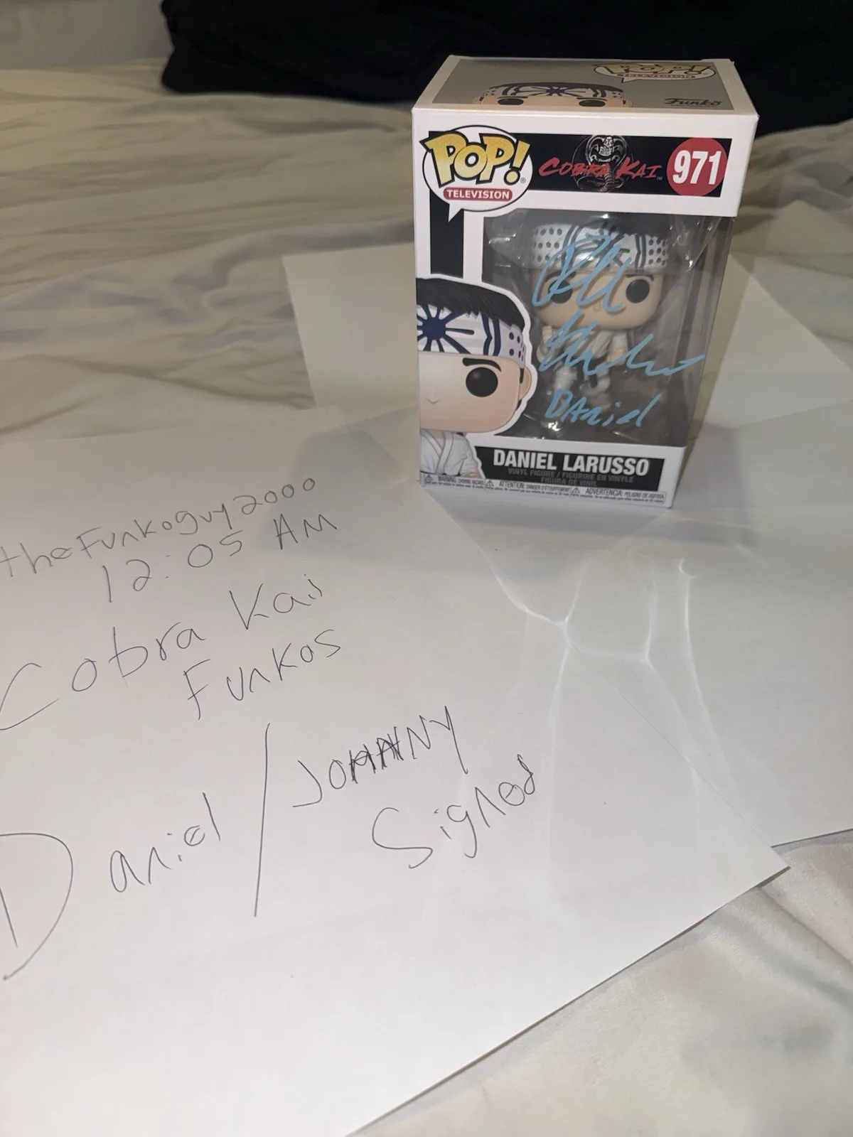 Ralph Machio Autographed Funko Pop With Character Name with JSA Certificate, image 4
