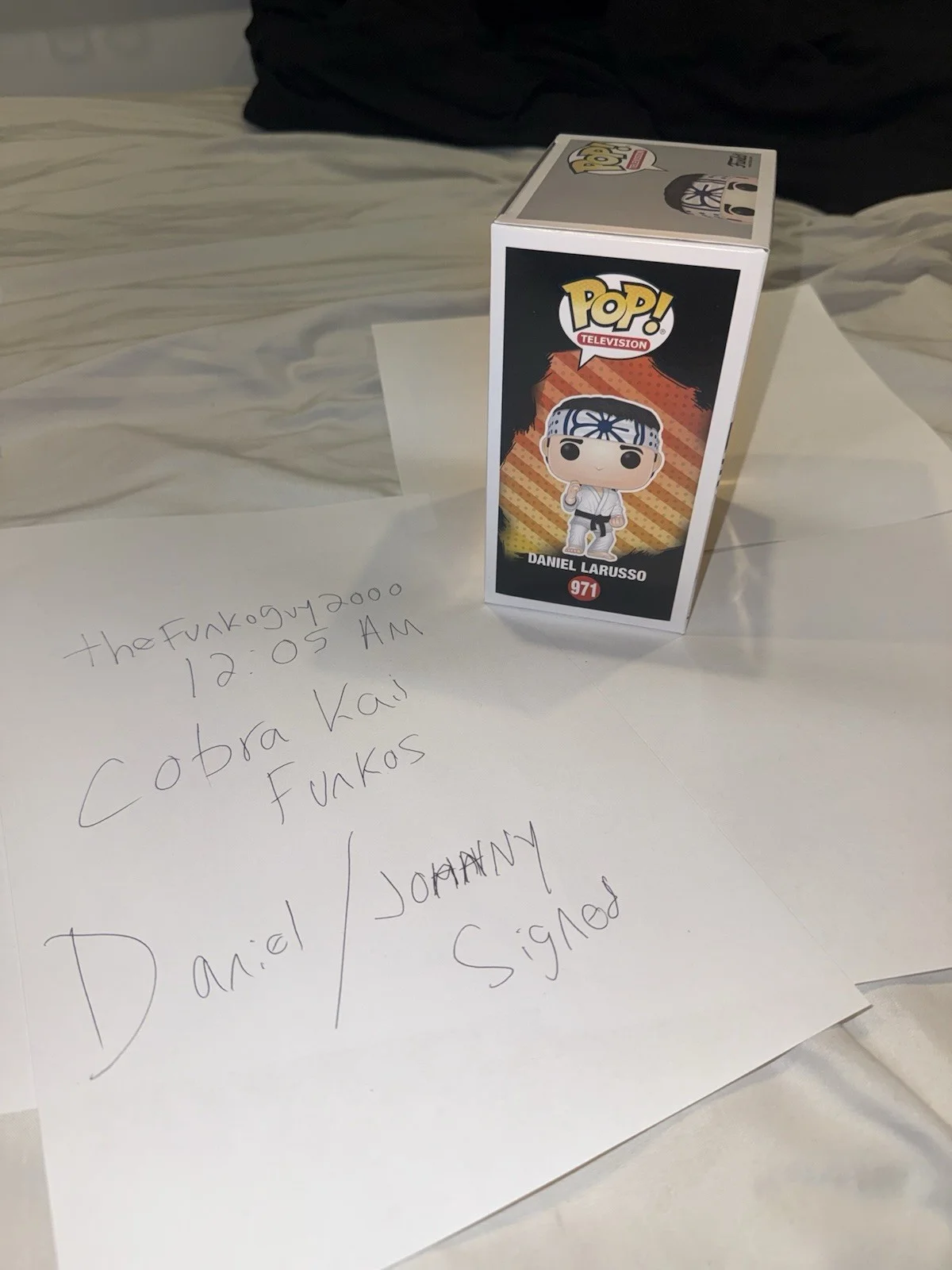 Ralph Machio Autographed Funko Pop With Character Name with JSA Certificate, image 5