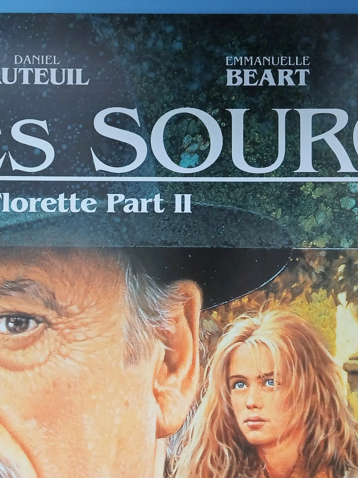 MANON DES SOURCES : JEAN DE FLORETTE pt 2 (1986,RR1990s) original UK quad poster, image 4