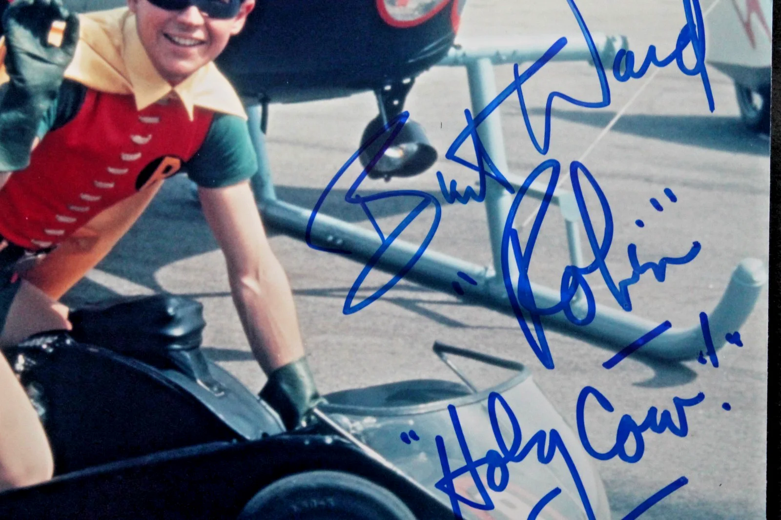 Burt Ward — Burt Ward Actor ROBIN & BATMAN "Holy Cow" Signed 8x10 Photo Autographed PSA, изображение 4