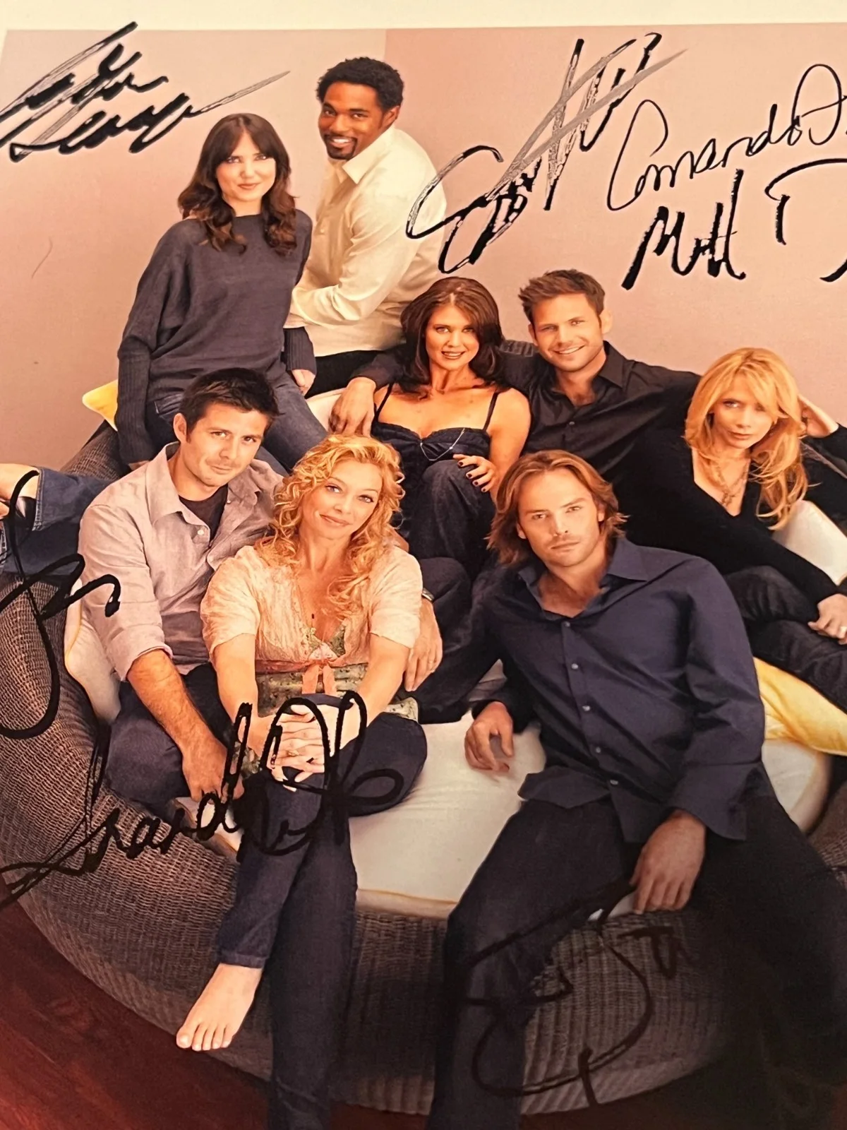 Entire Staring Cast — "What About Brian" Season 2 Cast Signed 8x10" Autographed by whole staring cast, изображение 2
