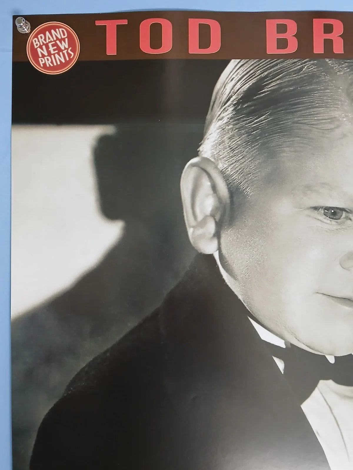 FREAKS / DEVIL DOLL (1932,36 -BFI RR 2002) original UK quad poster -Tod Browning, изображение 2