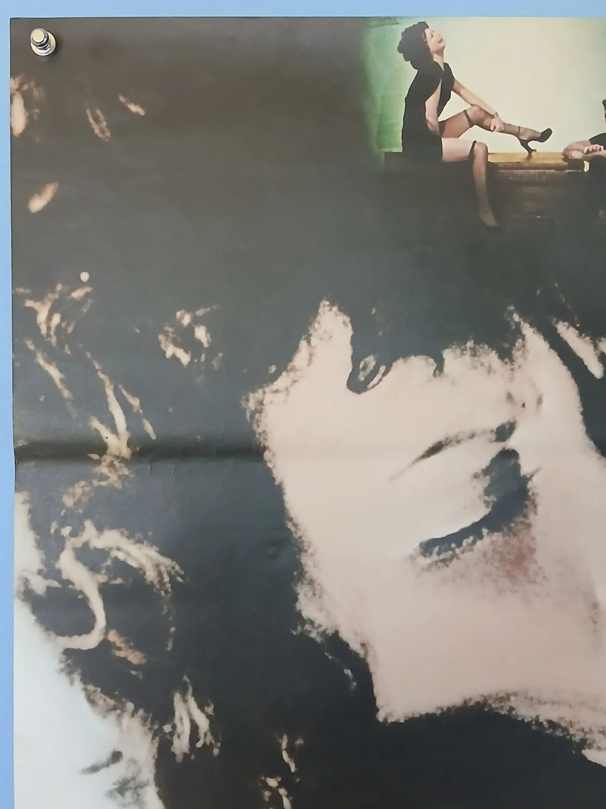 DEEP THROAT 1 & 2 (R1975) rare original Japan B2 poster - erotic Linda Lovelace, изображение 2