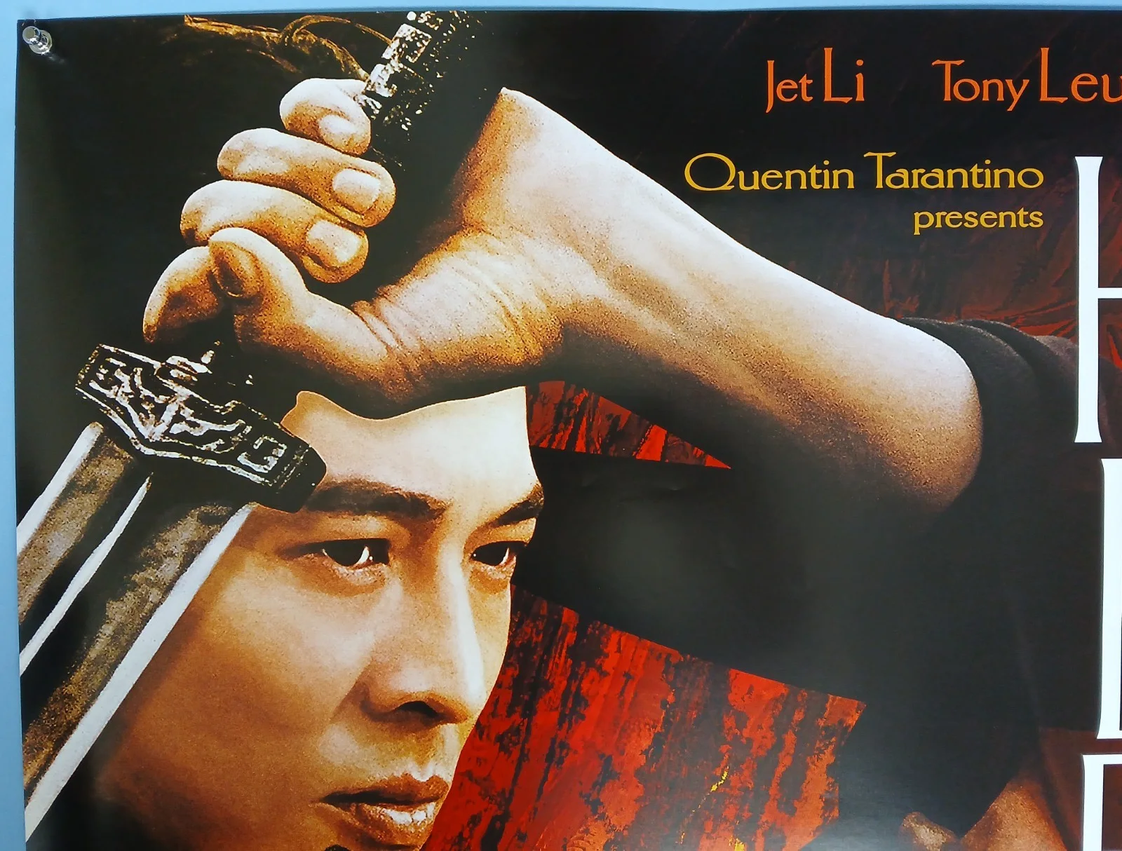 HERO (2002) original d/s quad poster - Jet Li, Tony Leung, Donnie Yen, image 2