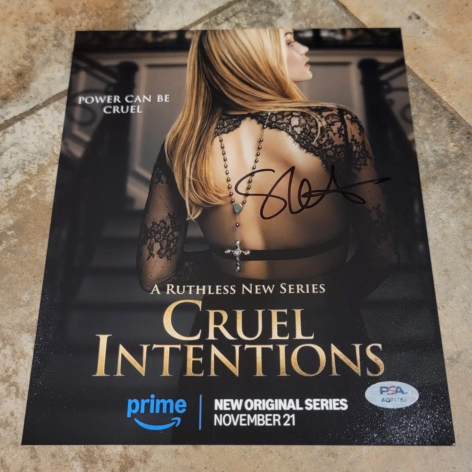 Sarah Catherine Hook — Sarah Catherine Hook signed 8x10 photo PSA DNA autograph Cruel Intentions poster