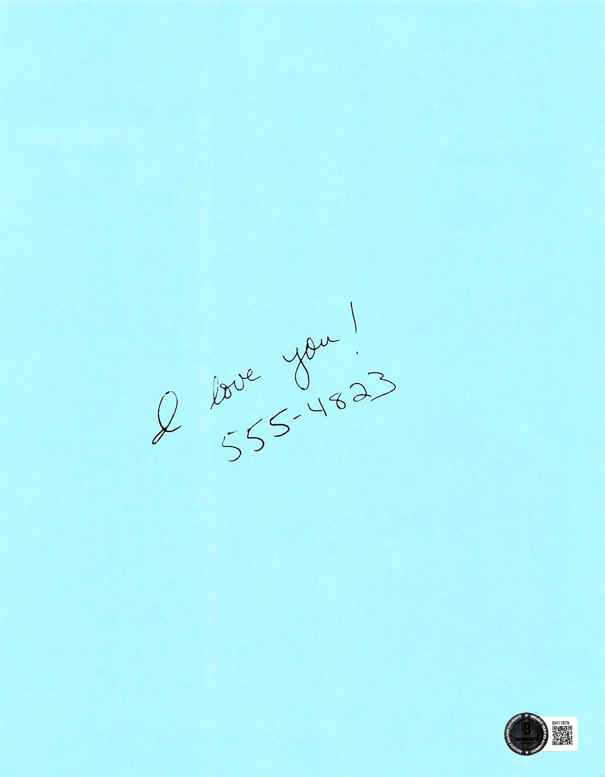 CLAUDIA WELLS — CLAUDIA WELLS SIGNED AUTO BACK TO THE FUTURE SAVE THE CLOCK TOWER FLYER BECKETT, image 2