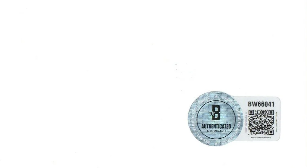 CHRISTIAN BALE — CHRISTIAN BALE SIGNED AUTOGRAPH AMERICAN PSYCHO BUSINESS CARD BECKETT BAS, изображение 2