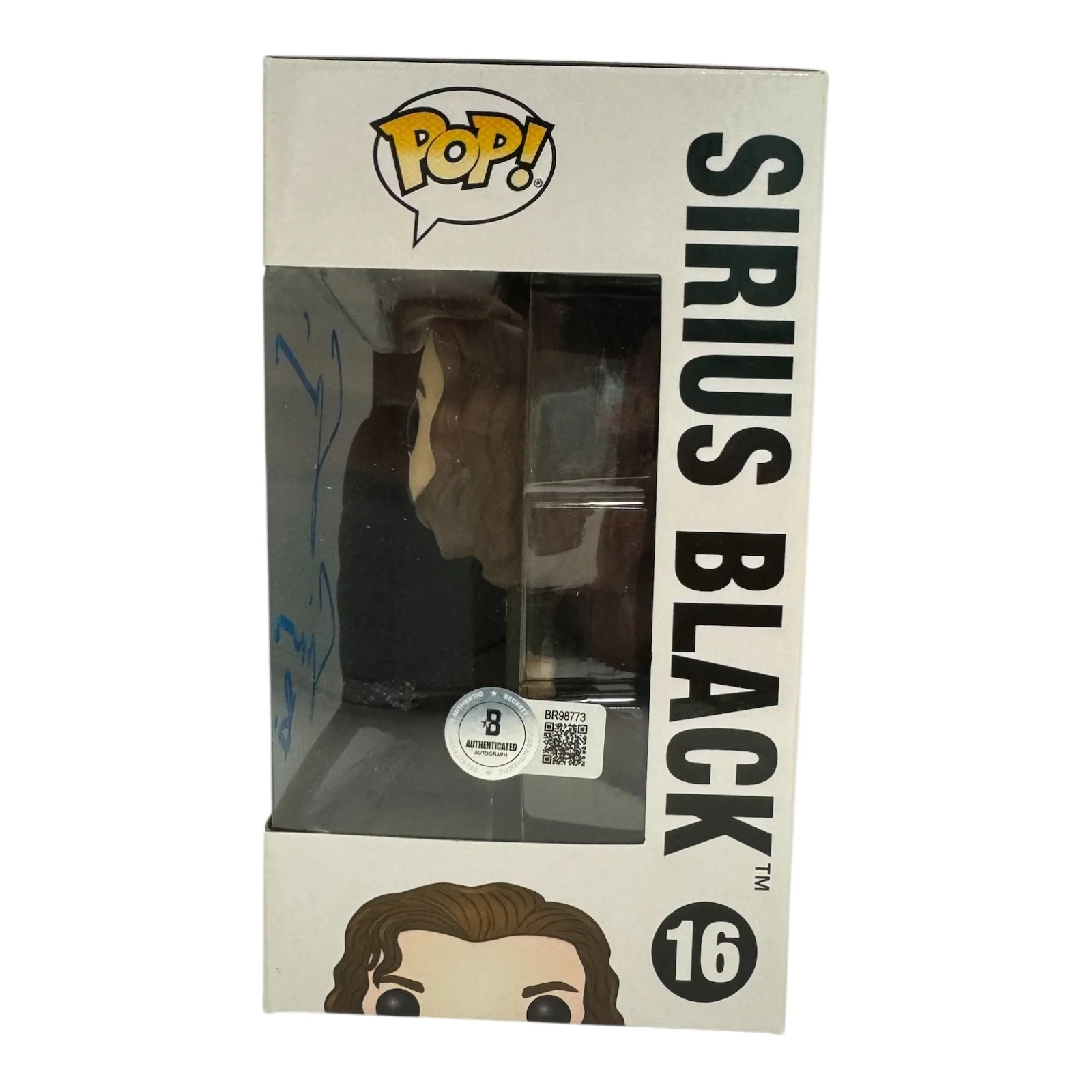 GARY OLDMAN — GARY OLDMAN SIGNED AUTO FUNKO POP 16 HARRY POTTER BECKETT BAS SIRIUS BLACK INSC, изображение 2