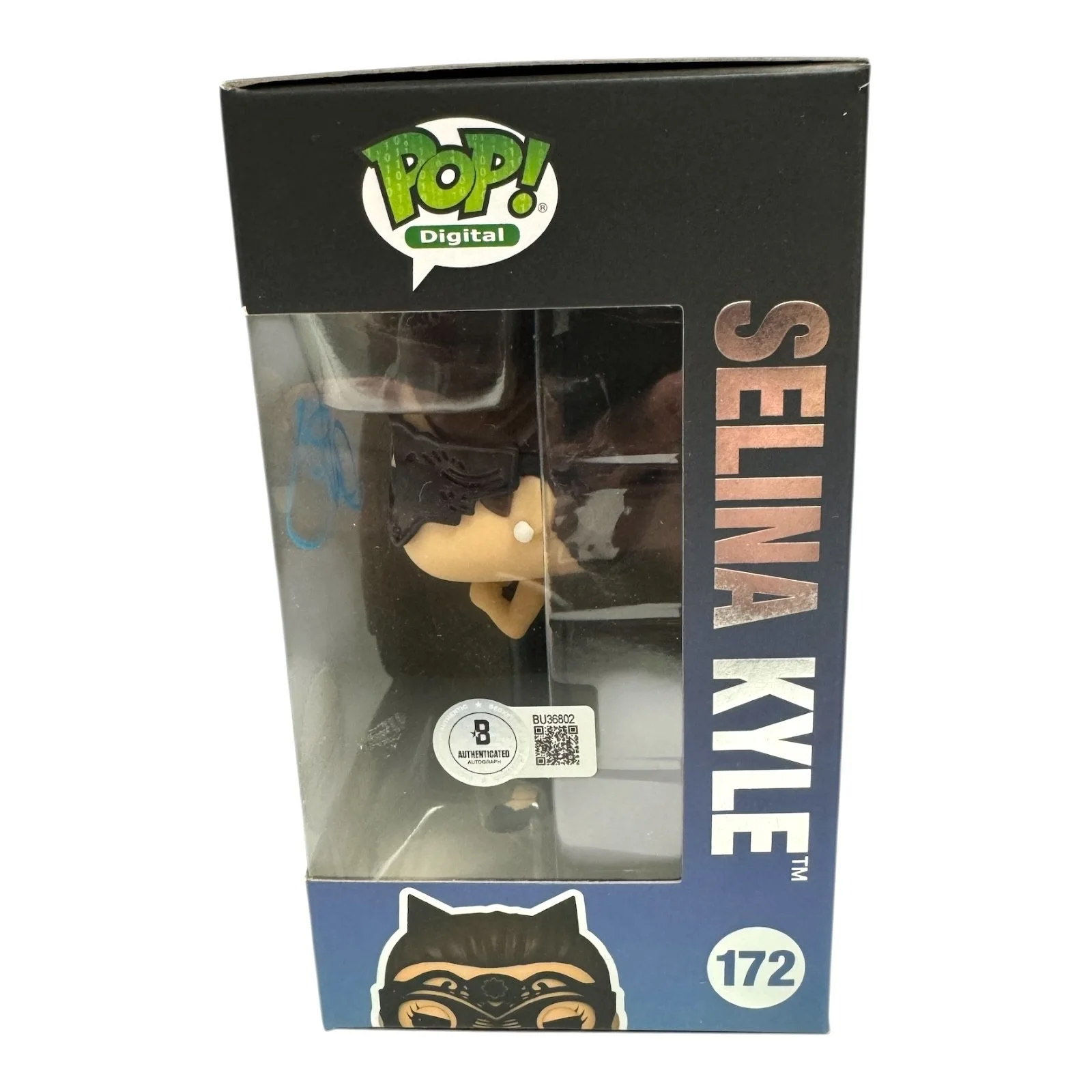 Anne Hathaway — Anne Hathaway Signed Auto Rare Funko Pop 172 BAS The Dark Knight Rises LE 1900, изображение 2