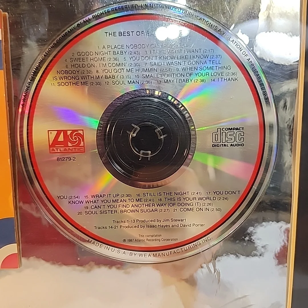 Sam Moore Signed And Framed The Best Of Sam And Dave CD RARE! Would Man, image 3