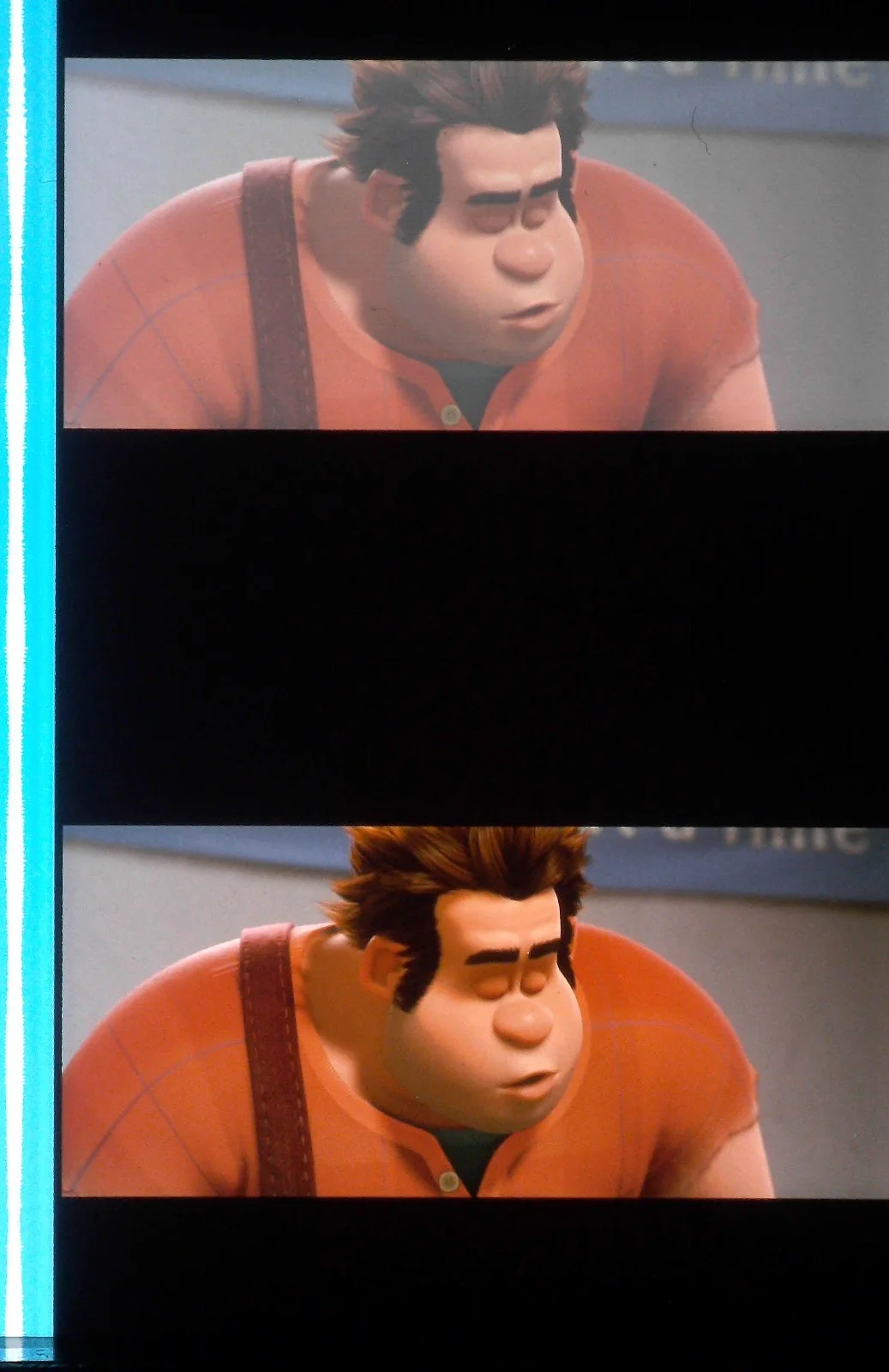 Wreck It Ralph 35mm Film Cells Strips - 5 Strips of 5 Cells FREE P&P, изображение 2
