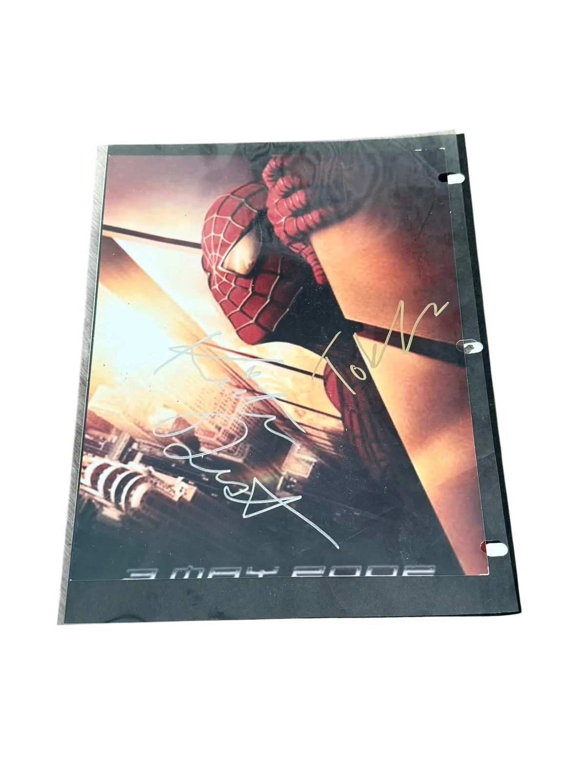 Tobey Maguire x Kirsten Dunst — TOBEY MAGUIRE & KIRSTEN DUNST SIGNED 8x10 SPIDERMAN PHOTO WITH CERTIFICATE, изображение 2