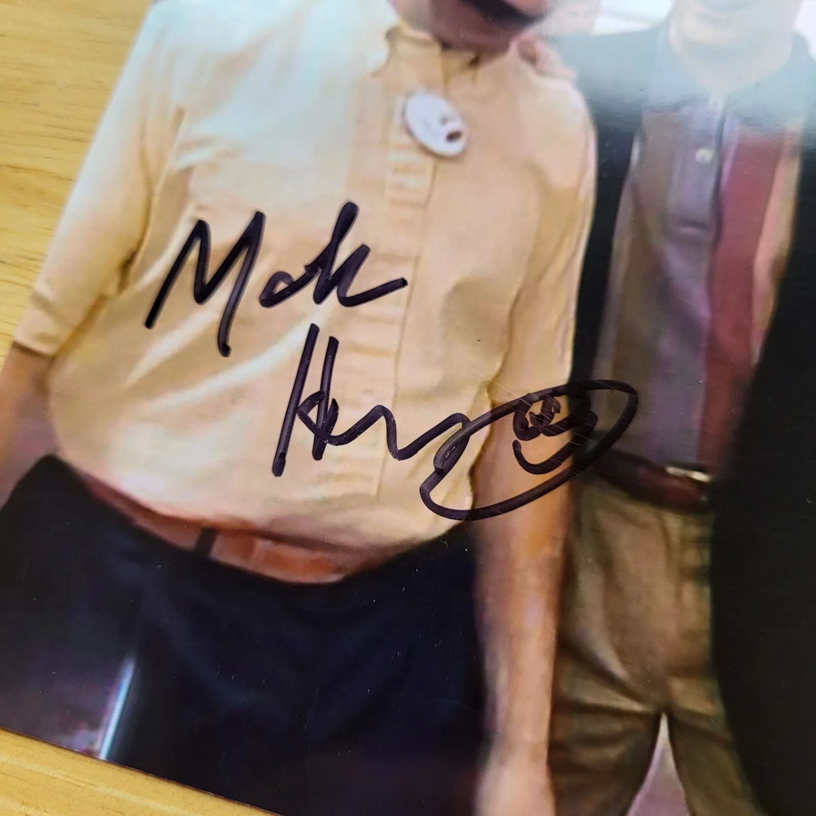 Mark Henn — Mark Henn Disney Animator Full House Hand Signed 4x6 Autograph Photos, image 2