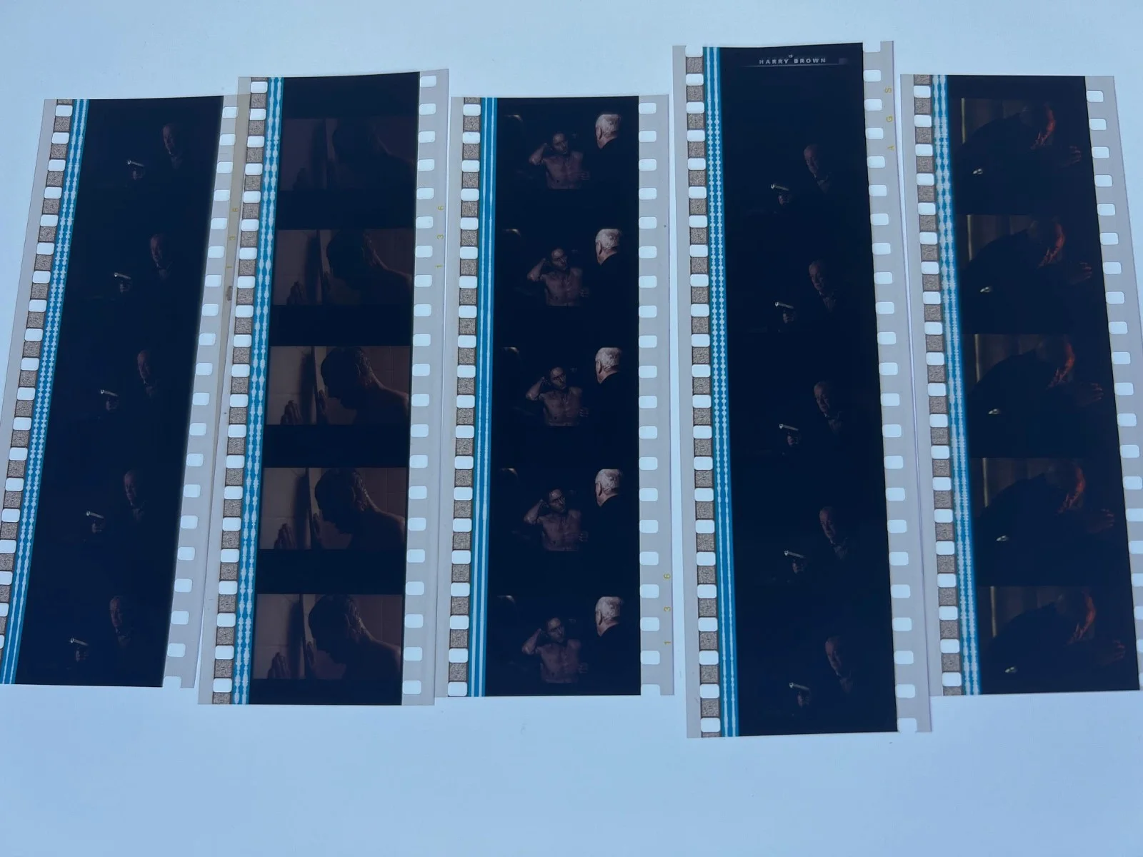 Harry Brown 35mm Film Cells Strips - 5 Strips of 5 Cells FREE P&P, image 3