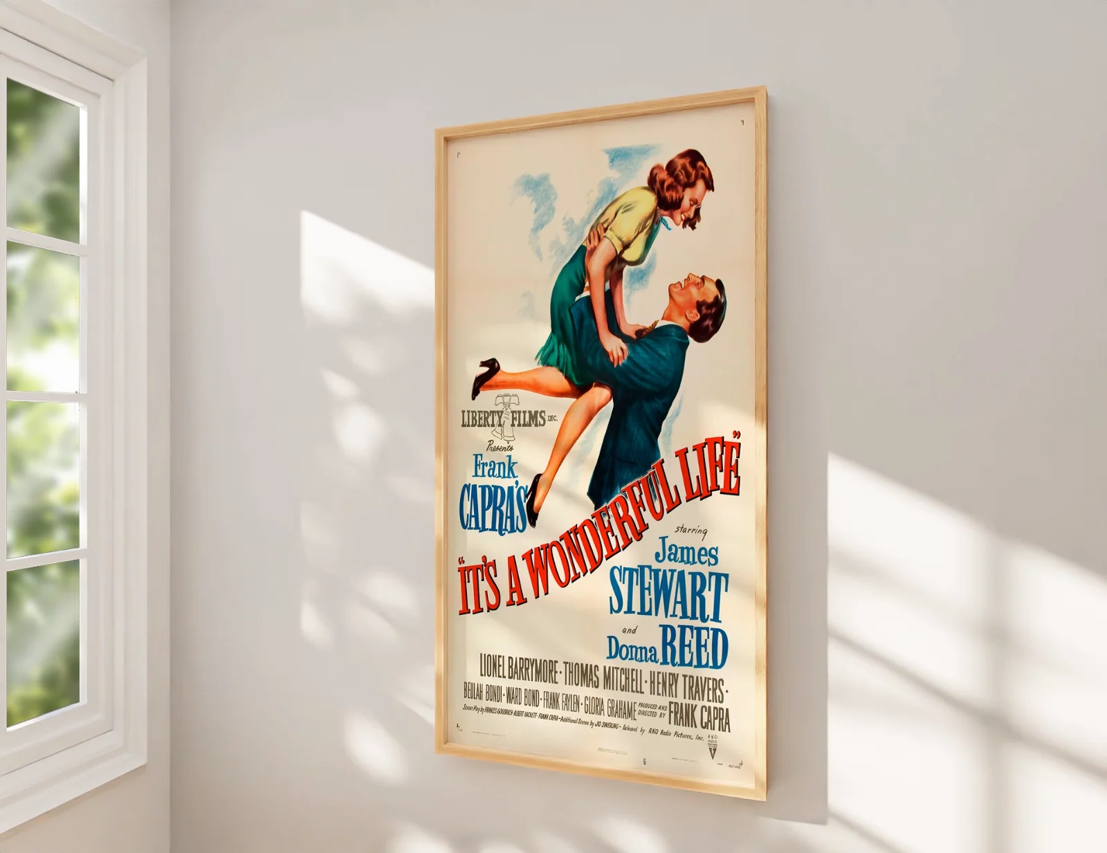 It's a Wonderful Life - 1946 Fantasy Drama 27.2" x 41" US One Sheet Film Poster, изображение 2
