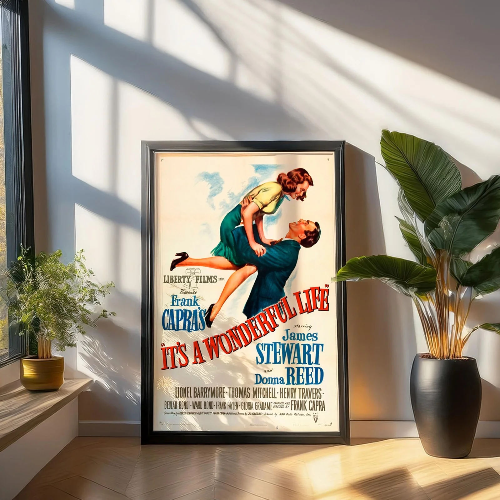 It's a Wonderful Life - 1946 Fantasy Drama 27.2" x 41" US One Sheet Film Poster, изображение 3