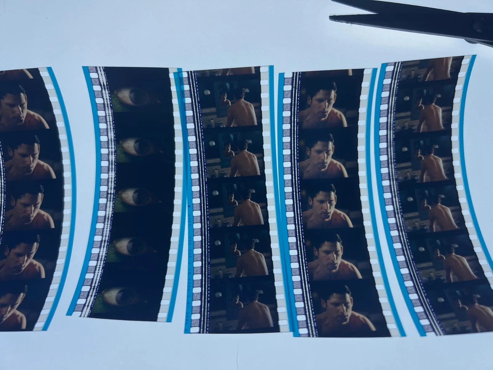 Hulk (eric bana) 35mm Film Cells Strips - 5 Strips of 5 Cells FREE P&P, изображение 2