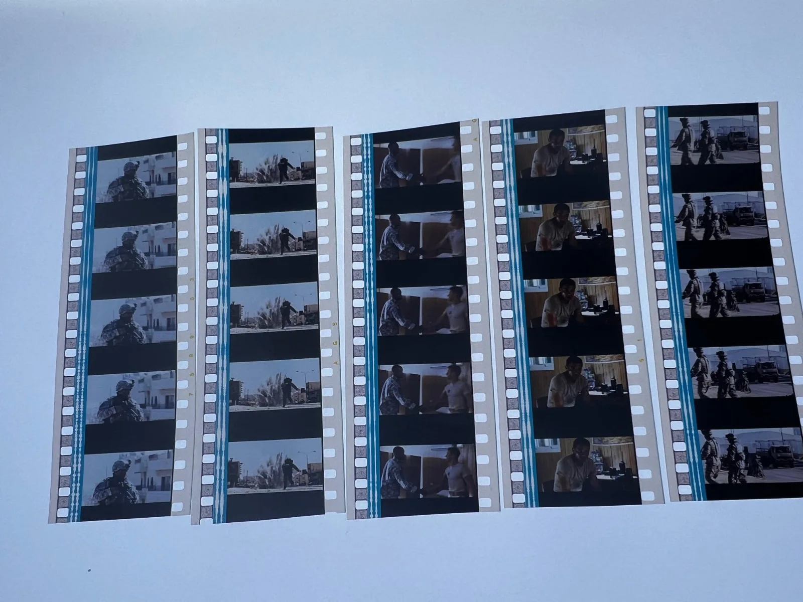 The Hurt Locker 35mm Film Cells Strips - 5 Strips of 5 Cells FREE P&P, изображение 2