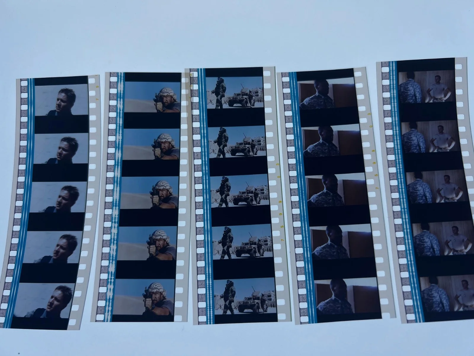 The Hurt Locker 35mm Film Cells Strips - 5 Strips of 5 Cells FREE P&P, изображение 3
