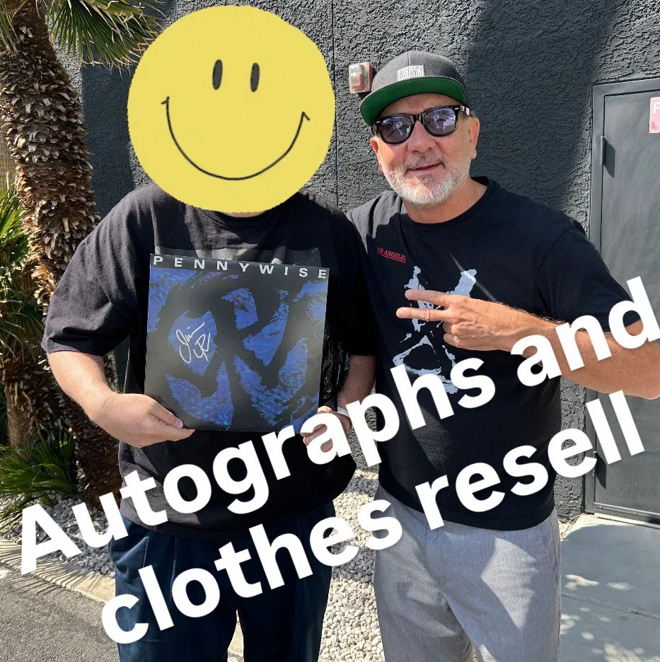 Pennywise Jim Lindberg Signed Vinyl Record 2005 Remaster Album Proof Pics Auto, image 4