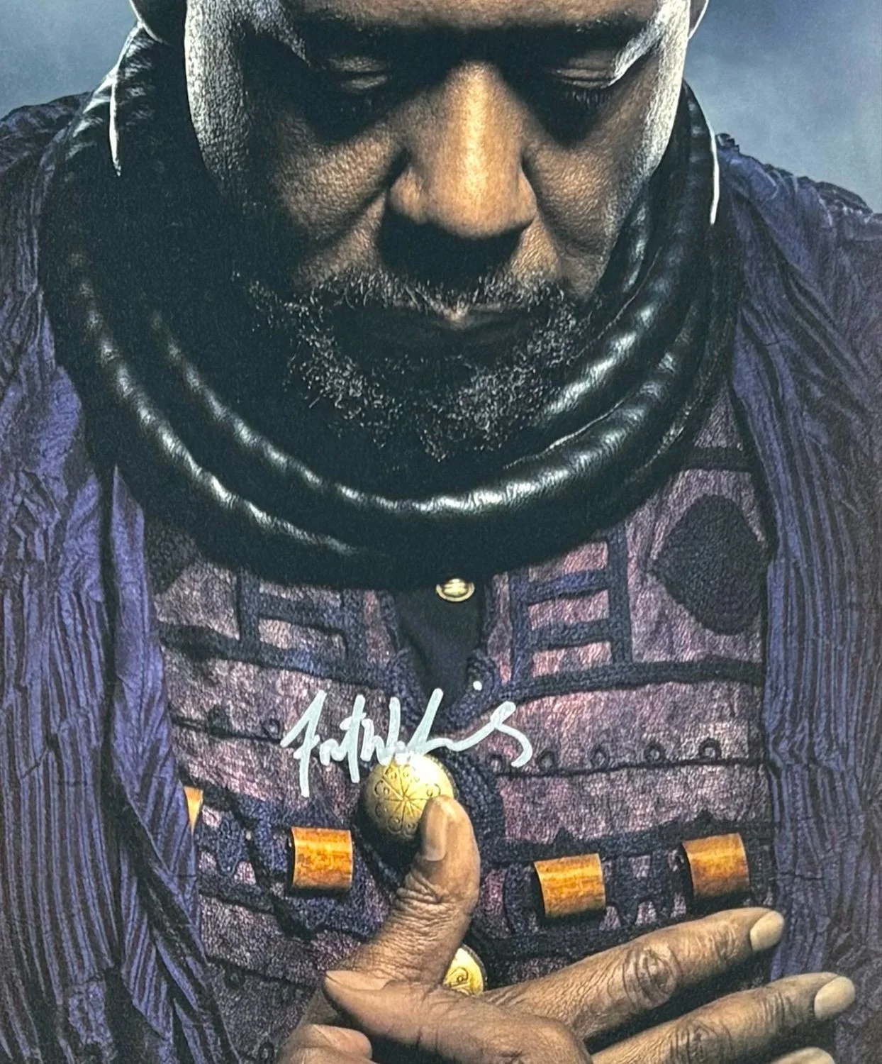 Forest Whitaker Signed Photo Framed & JSA COA Black Panther Movie Poster Auto, image 5