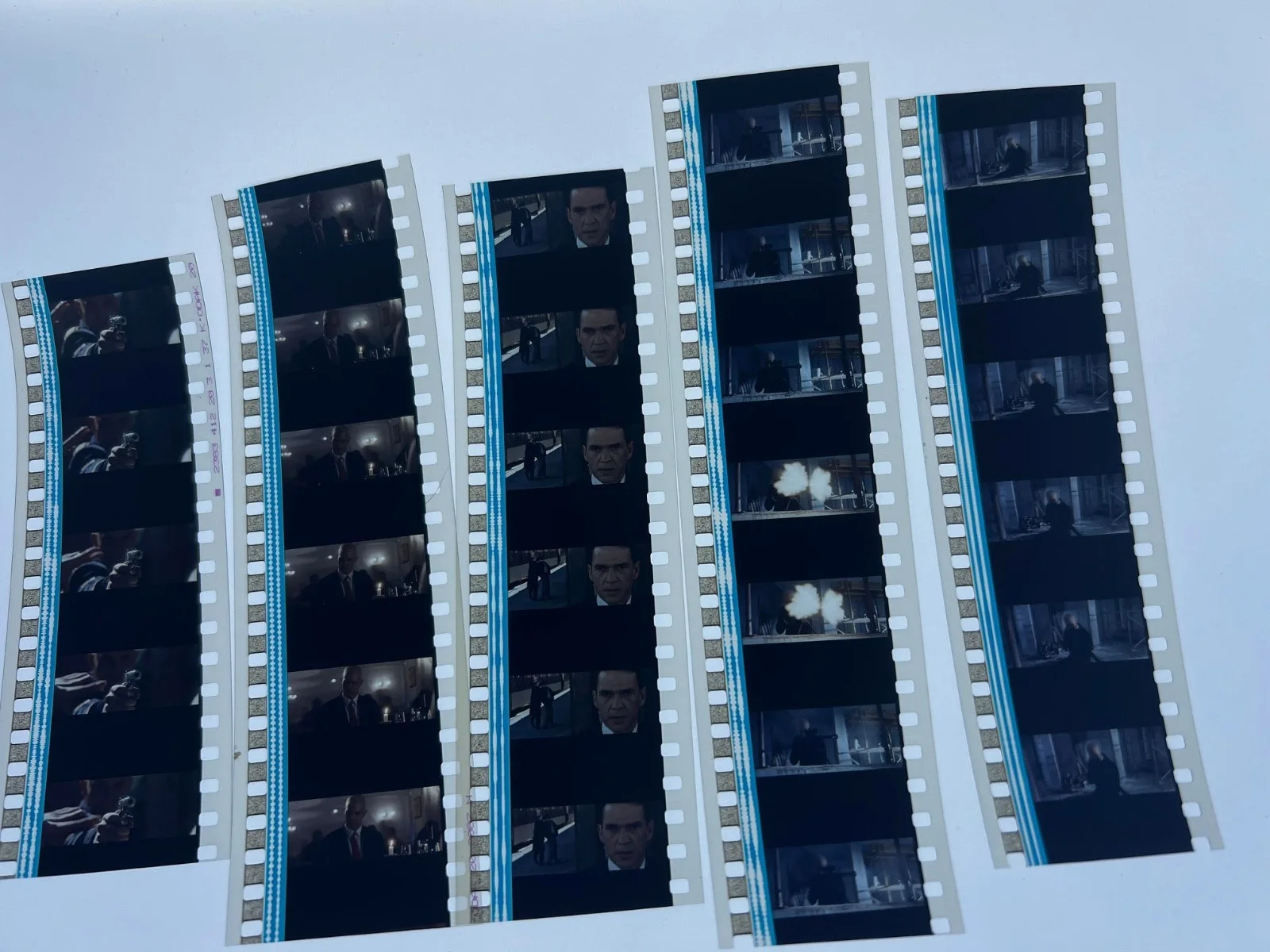 Hitman 35mm Film Cells Strips - 5 Strips of 5 Cells FREE P&P, image 2