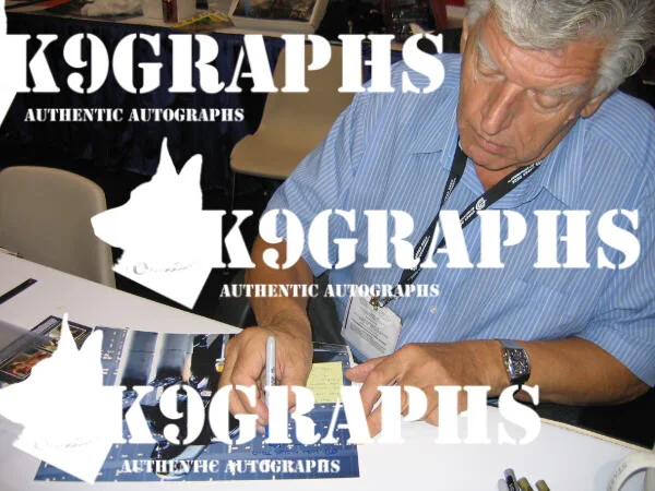 Dave Prowse — Dave Prowse Star Wars Darth Vader Autograph A New Hope SIGNED 11x14 K9 COA, изображение 2