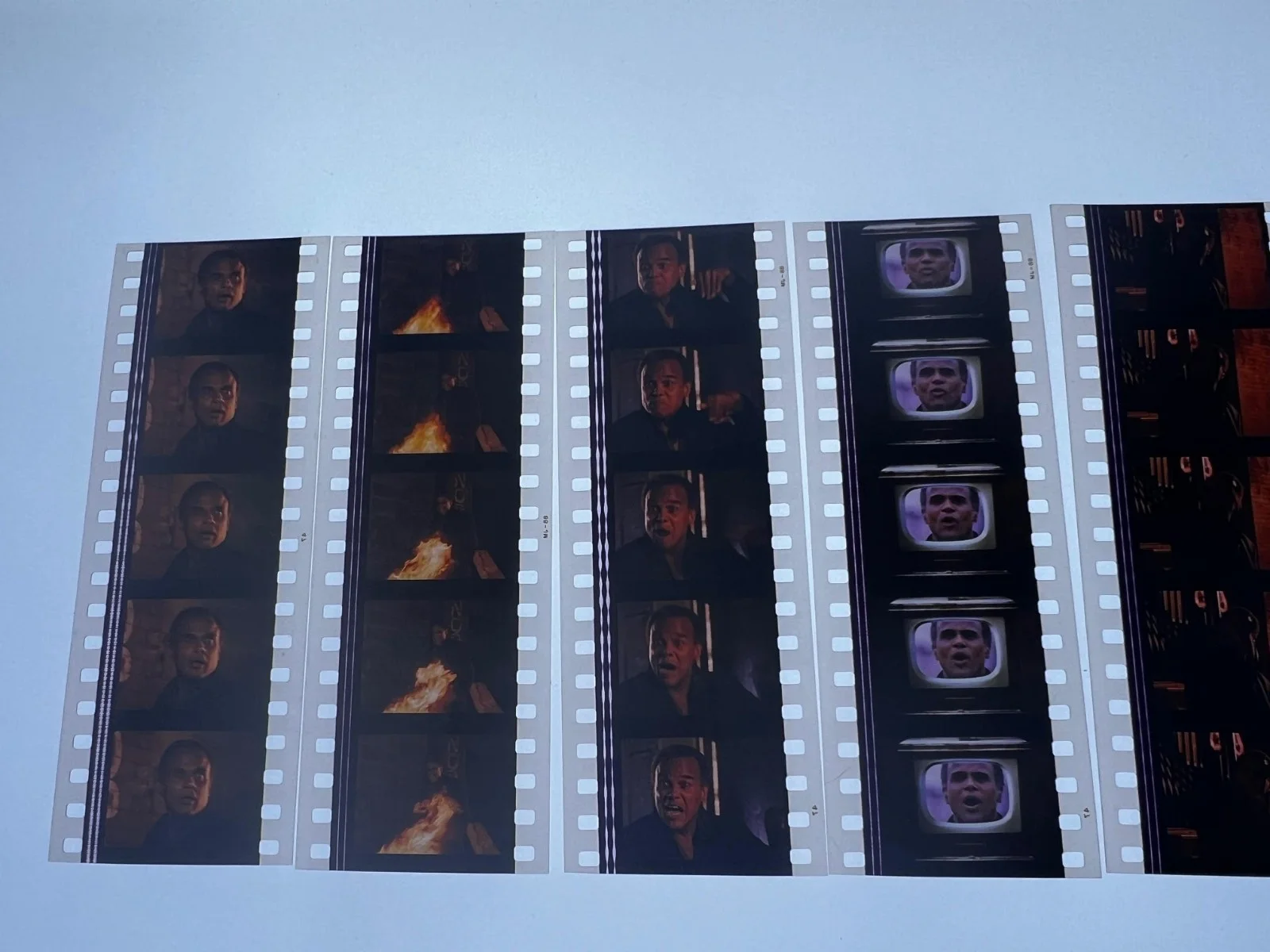 Harry Belafonte 35mm Film Cells Strips - 5 Strips of 5 Cells FREE P&P, изображение 2