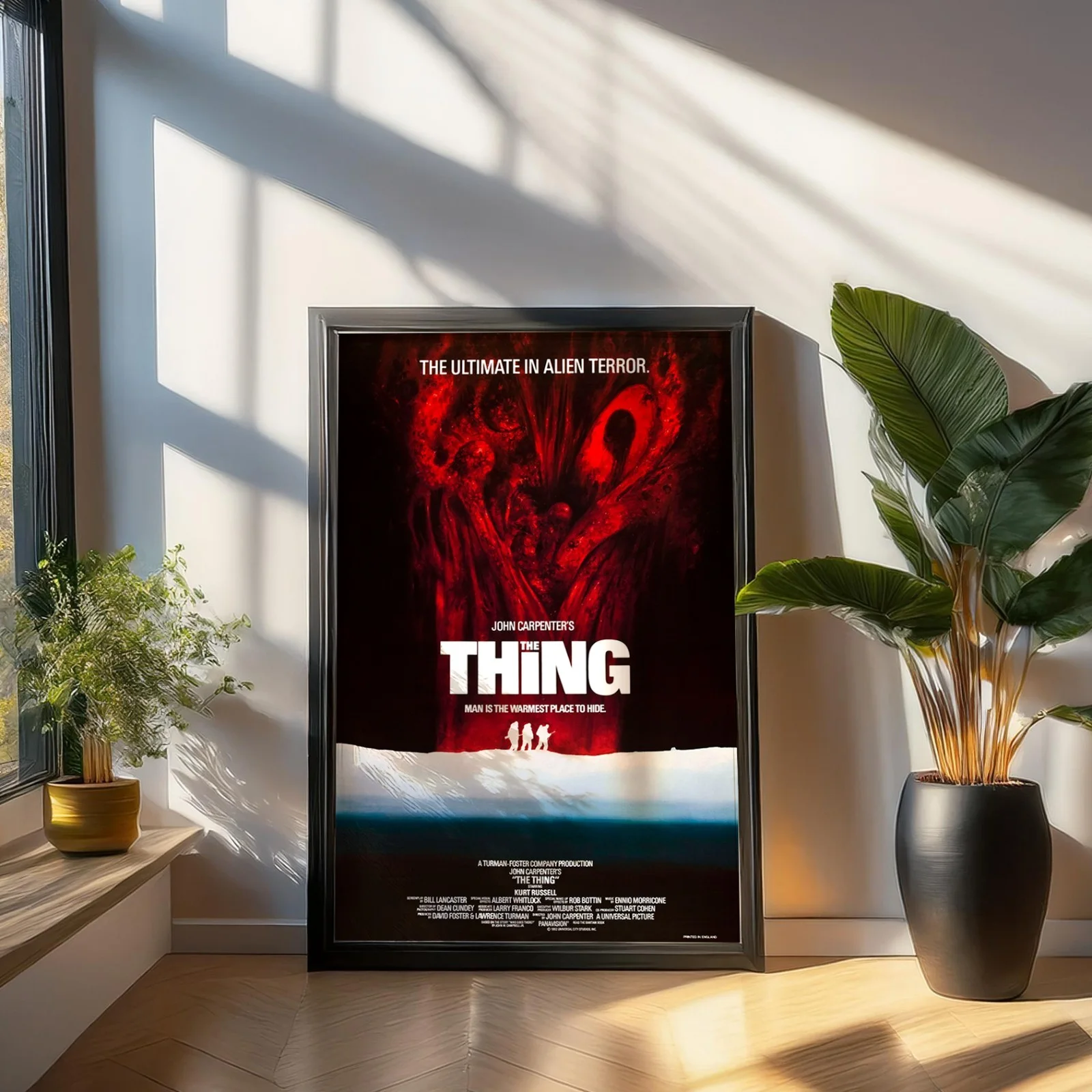 The Thing - 1982 Horror / Sci-fi 27.2" x 41" US One Sheet Film Poster, изображение 3