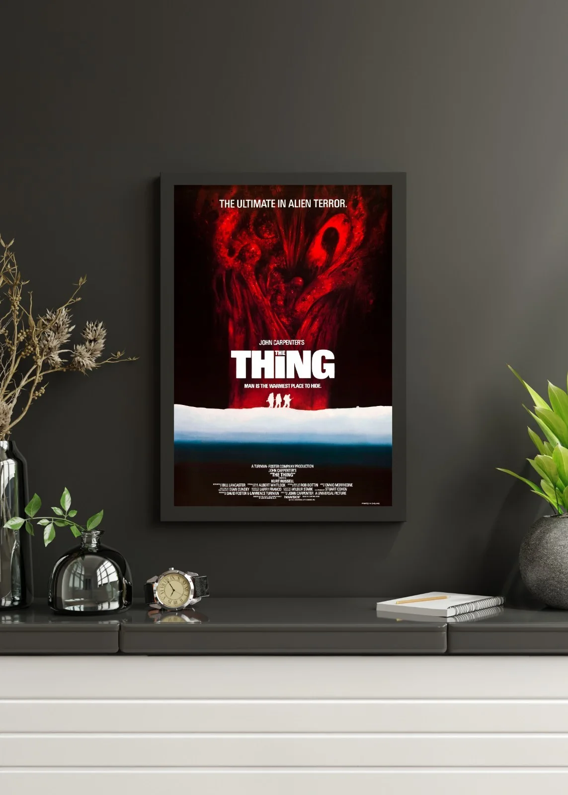 The Thing - 1982 Horror / Sci-fi 27.2" x 41" US One Sheet Film Poster, изображение 4