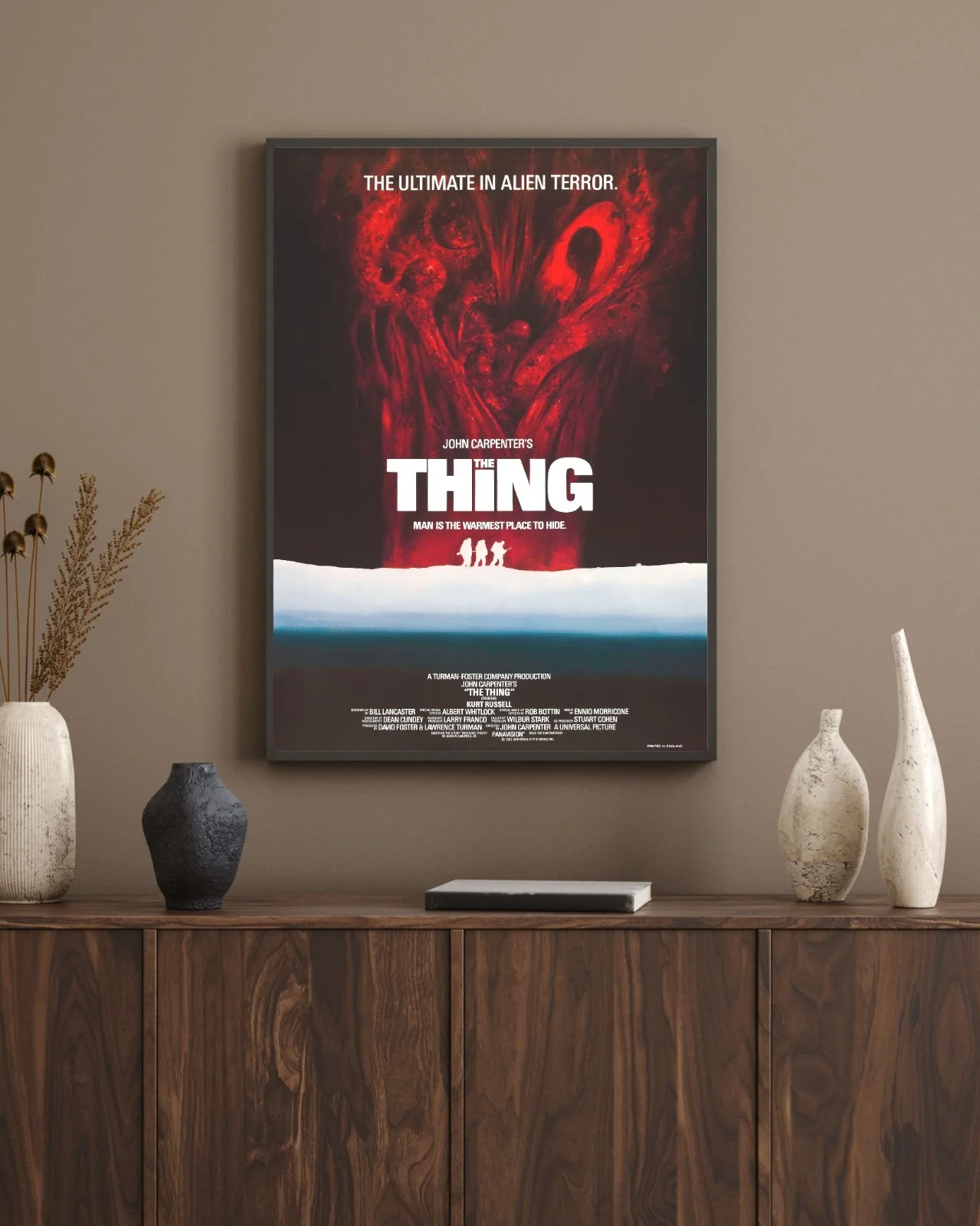 The Thing - 1982 Horror / Sci-fi 27.2" x 41" US One Sheet Film Poster, изображение 5
