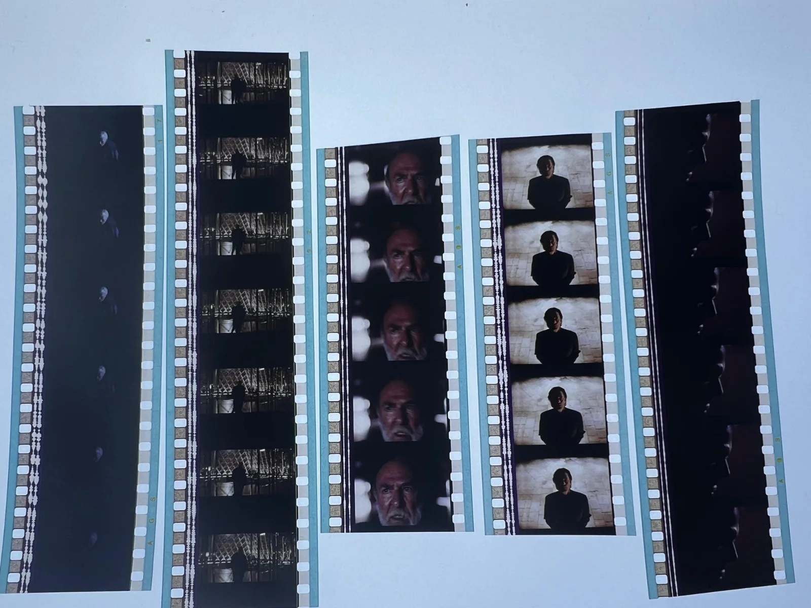 The Davinci Code 35mm Film Cells Strips - 5 Strips of 5 Cells FREE P&P, image 2