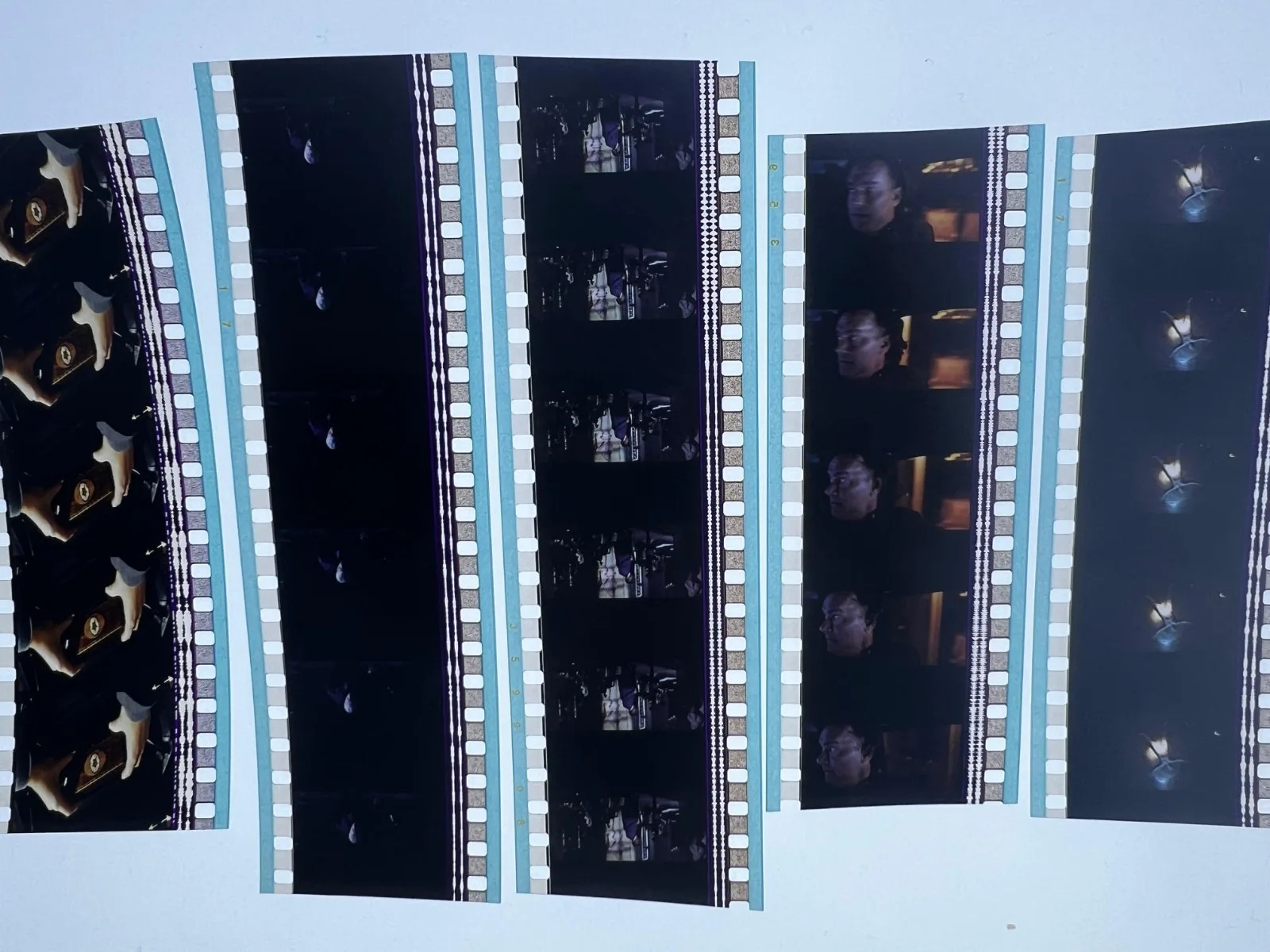 The Davinci Code 35mm Film Cells Strips - 5 Strips of 5 Cells FREE P&P, image 3