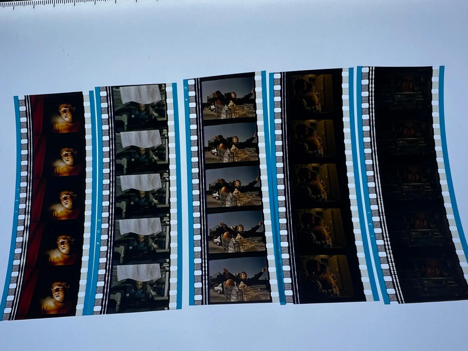 Sixth Sense 35mm Film Cells Strips - 5 Strips of 5 Cells FREE P&P, изображение 2