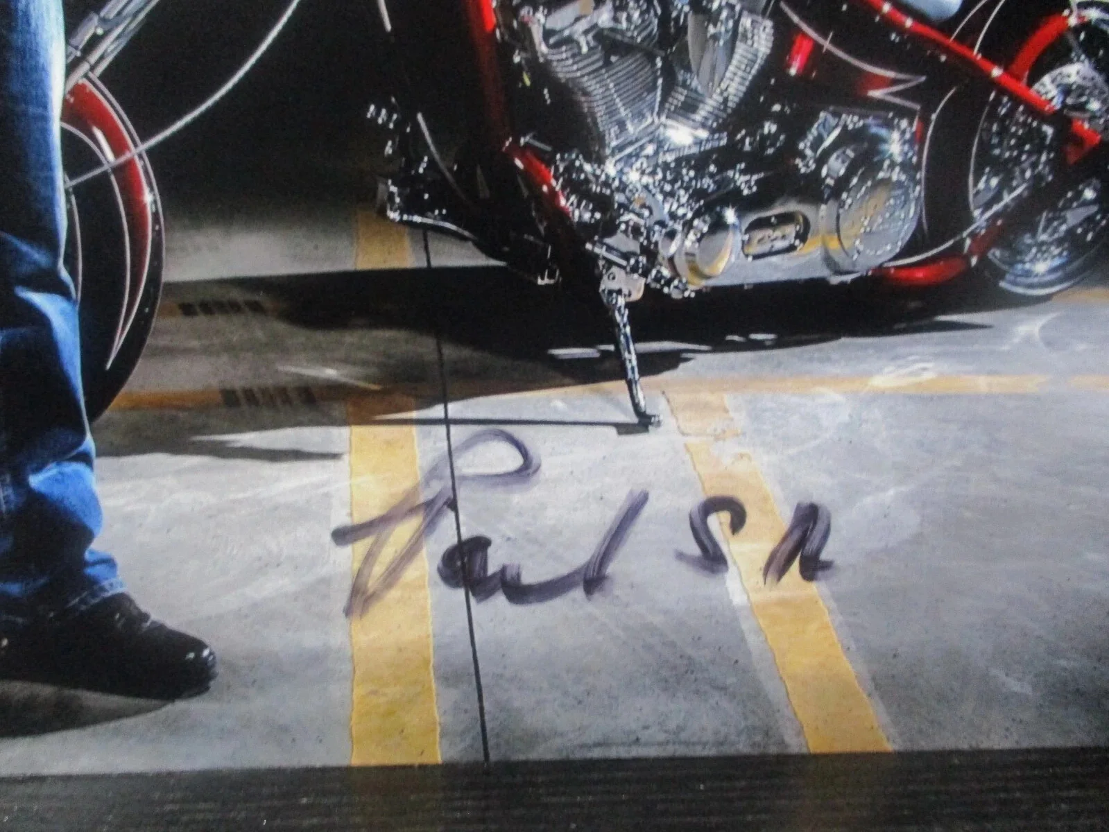 PAUL TEUTUL Sr — PAUL TEUTUL SR. AUTHENTIC AUTOGRAPHED/SIGNED 8X10 PHOTO-AMERICAN CHOPPER, image 3