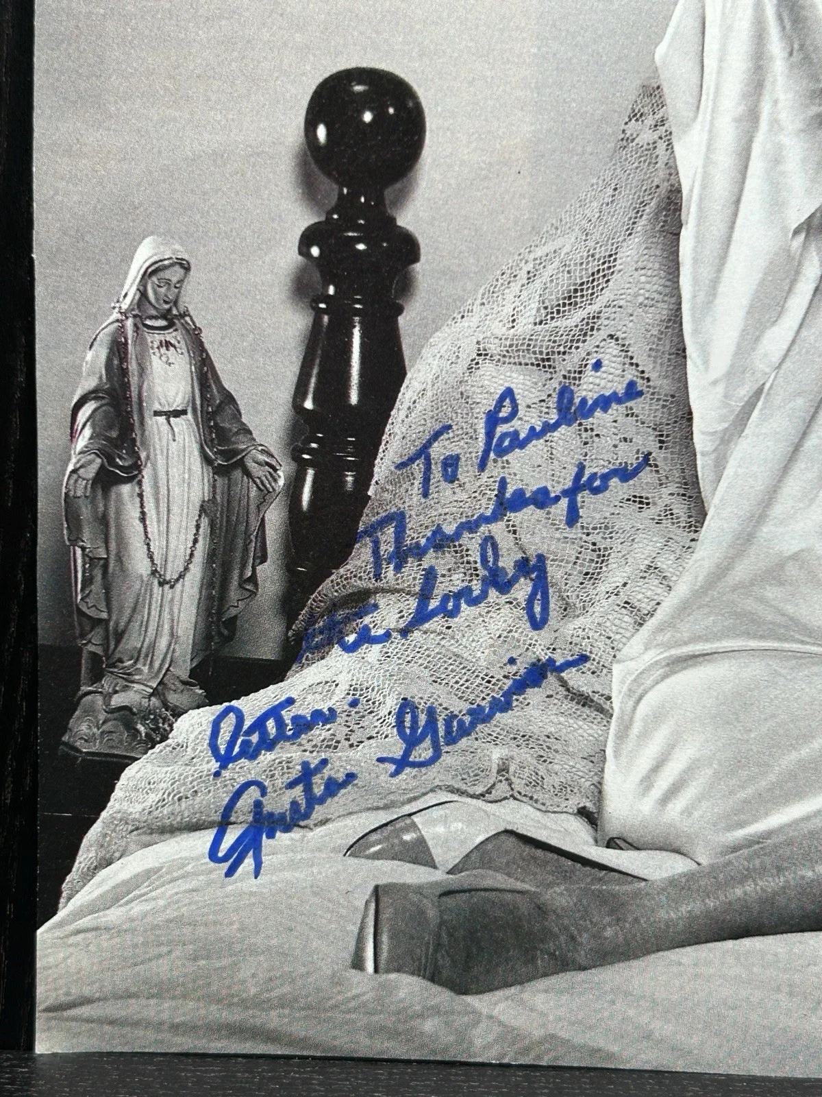Anita Garvin — ANITA GARVIN SIGNED MAGAZINE PHOTO Original Autograph JSA COA Laurel & Hardy, изображение 3