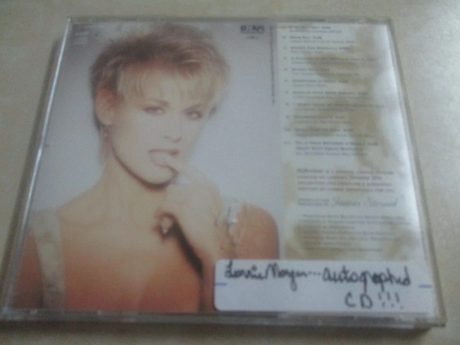 LORRIE MORGAN AUTHENTIC AUTOGRAPHED/SIGNED GREATEST HITS CD, image 4
