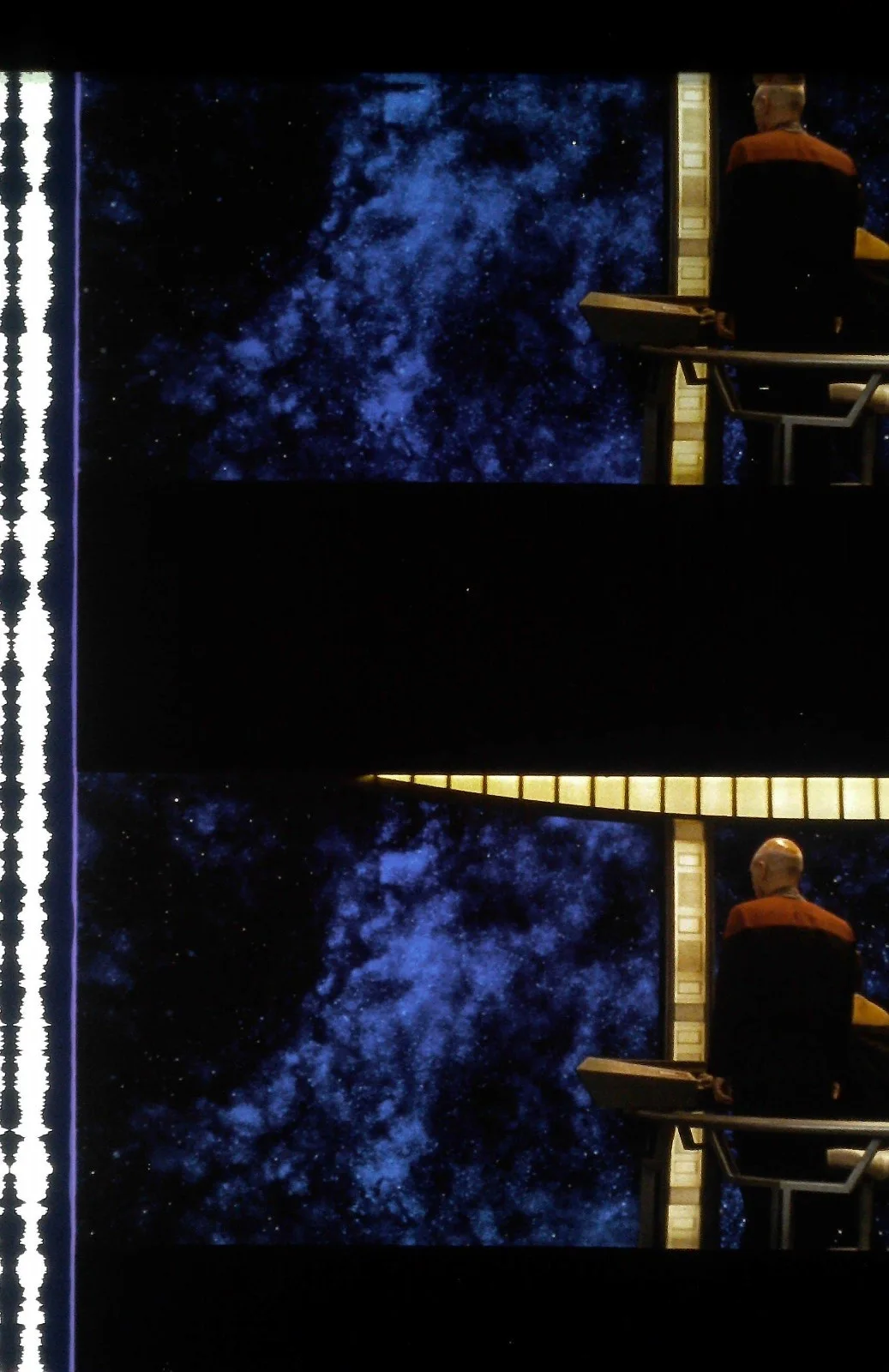 Star Trek Generations 35mm Film Cells Strips - 5 Strips of 5 Cells FREE P&P, изображение 3