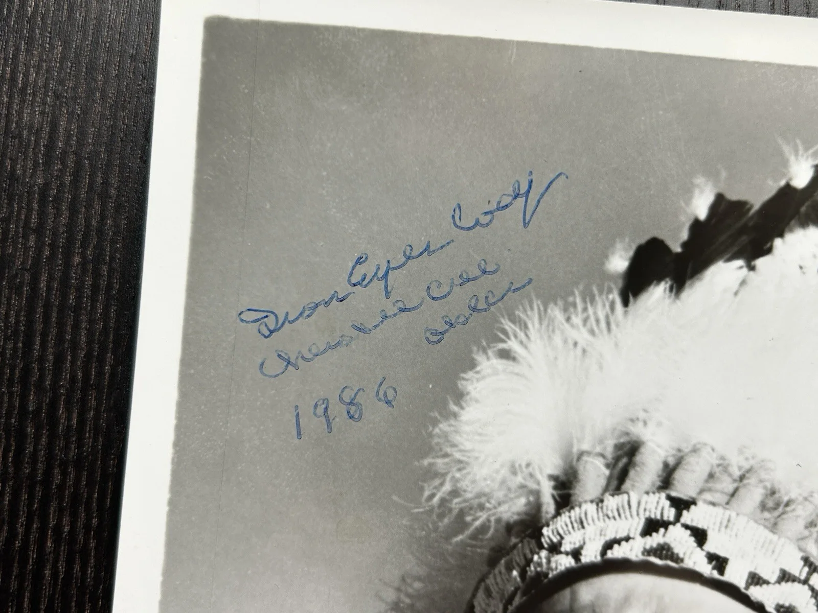 Iron Eyes Cody — IRON EYES CODY DOUBLE SIGNED 8x10 PHOTO & OTHERS Original Autographs JSA COA, image 4