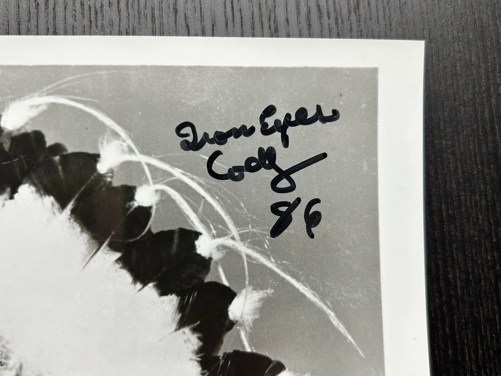 Iron Eyes Cody — IRON EYES CODY DOUBLE SIGNED 8x10 PHOTO & OTHERS Original Autographs JSA COA, image 5