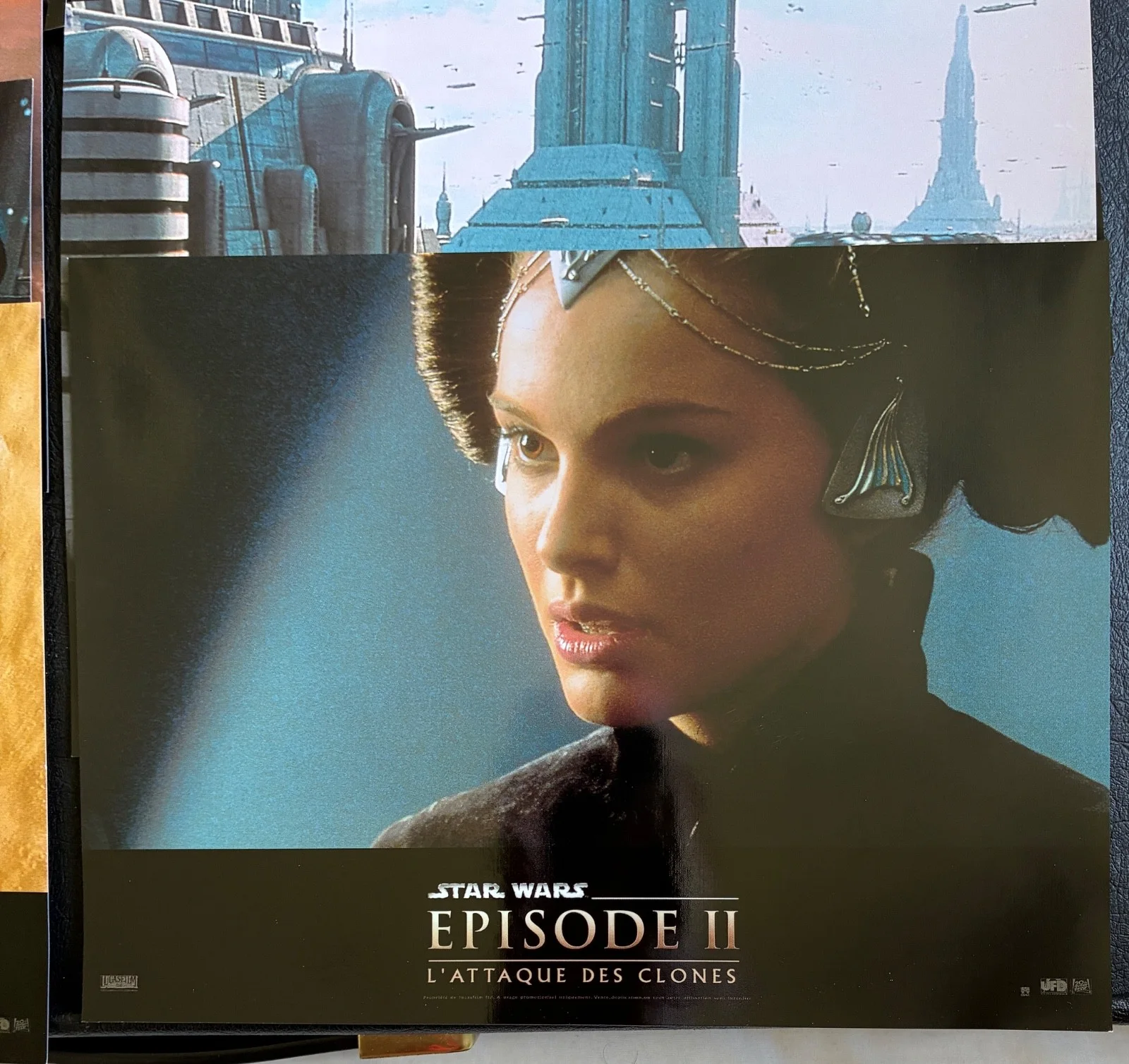 Star Wars Lobby Cards x 8 French Attack of the Clones L'attaque des Clones, изображение 2