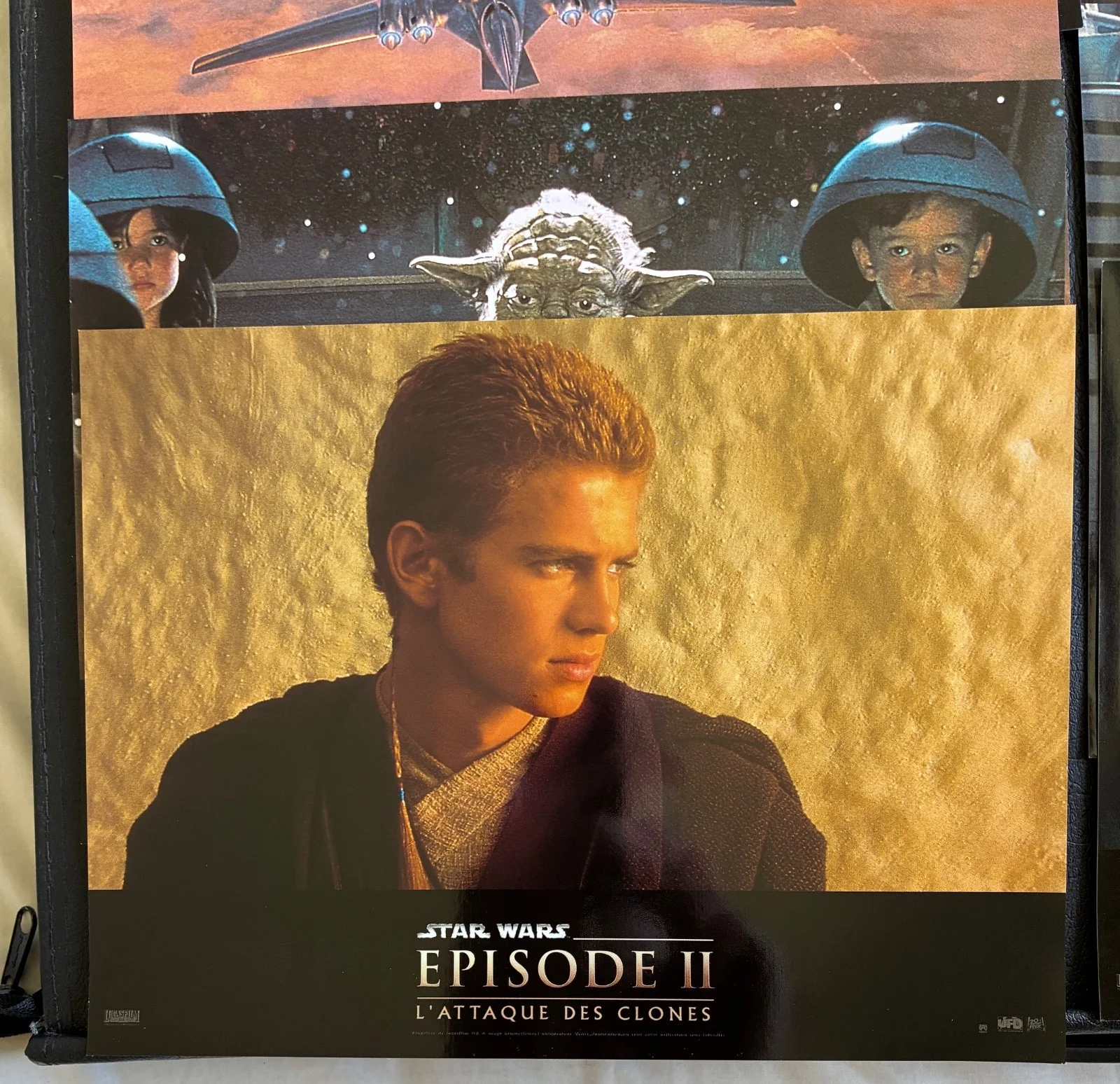 Star Wars Lobby Cards x 8 French Attack of the Clones L'attaque des Clones, изображение 3