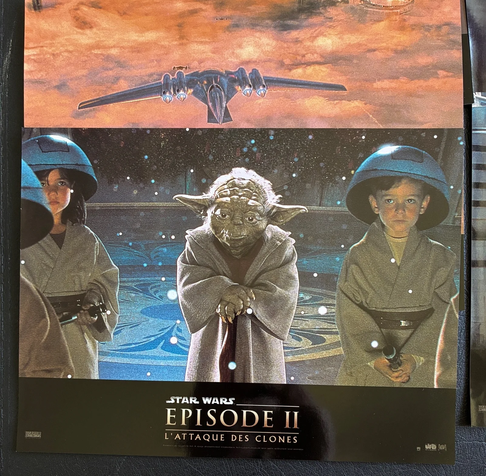 Star Wars Lobby Cards x 8 French Attack of the Clones L'attaque des Clones, изображение 4