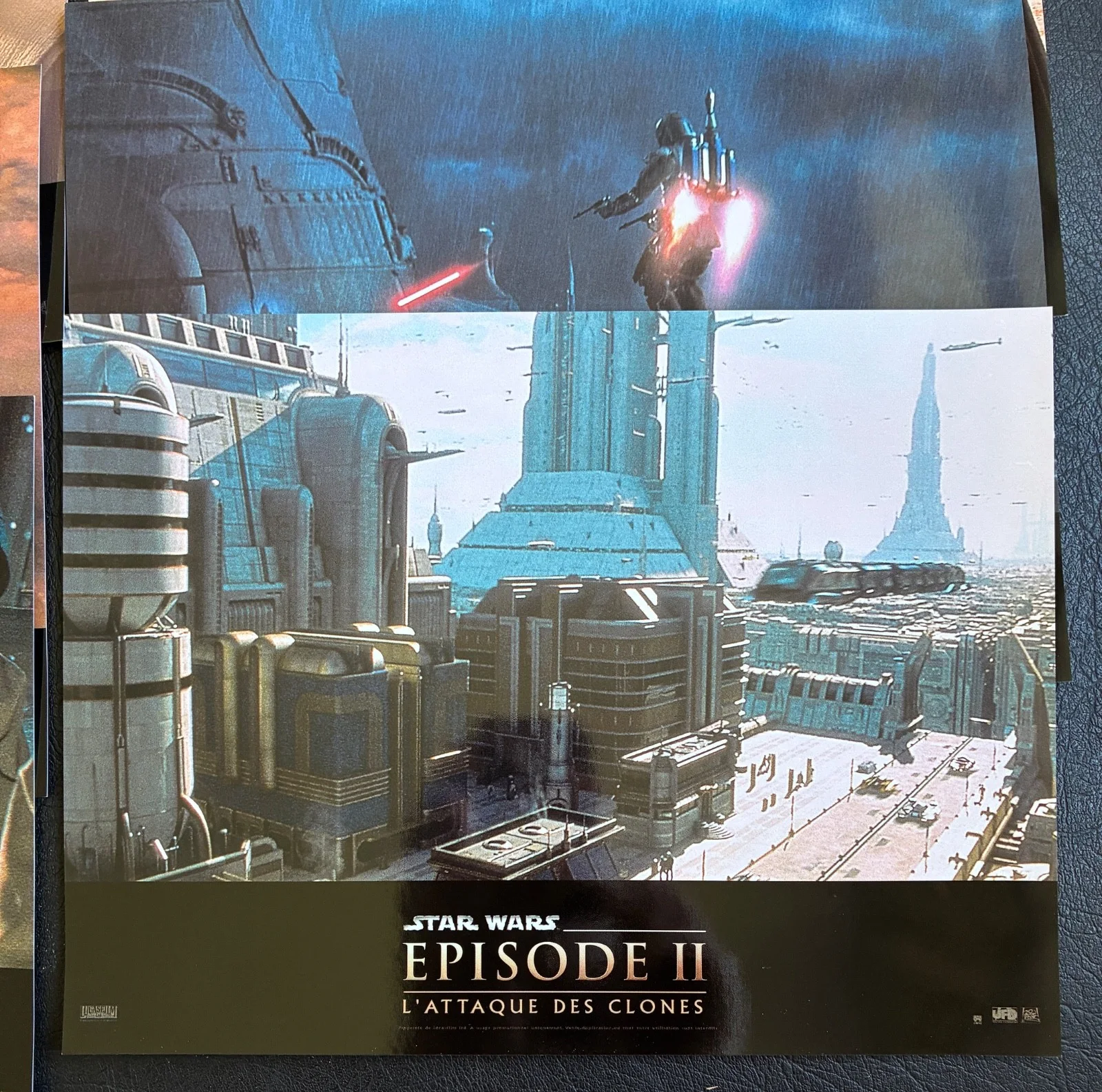 Star Wars Lobby Cards x 8 French Attack of the Clones L'attaque des Clones, изображение 5