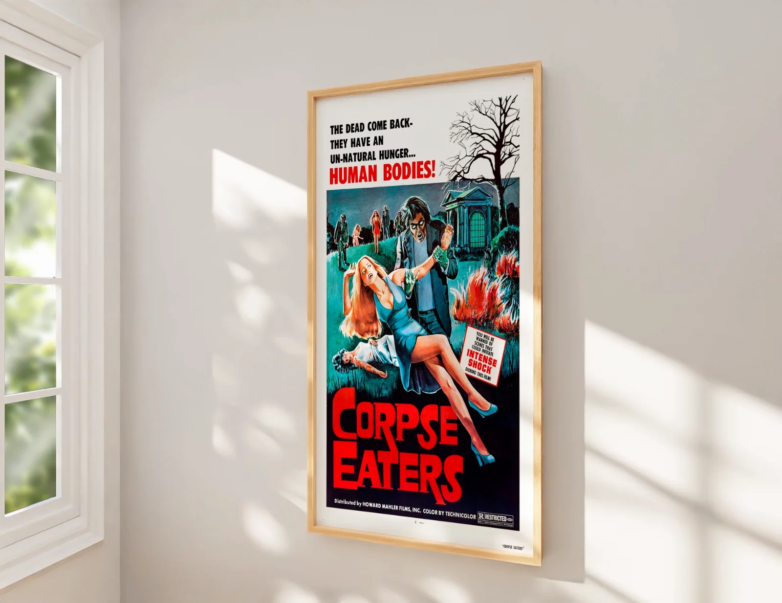 Corpse Eaters - 1974 Horror / Zombie Film 27.2" x 41" US One Sheet Poster, image 2