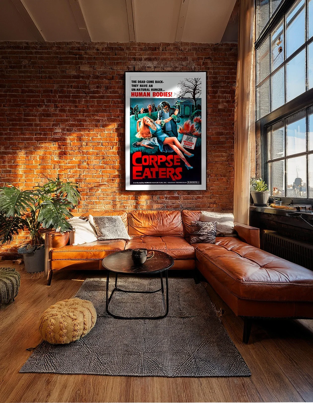 Corpse Eaters - 1974 Horror / Zombie Film 27.2" x 41" US One Sheet Poster, image 3