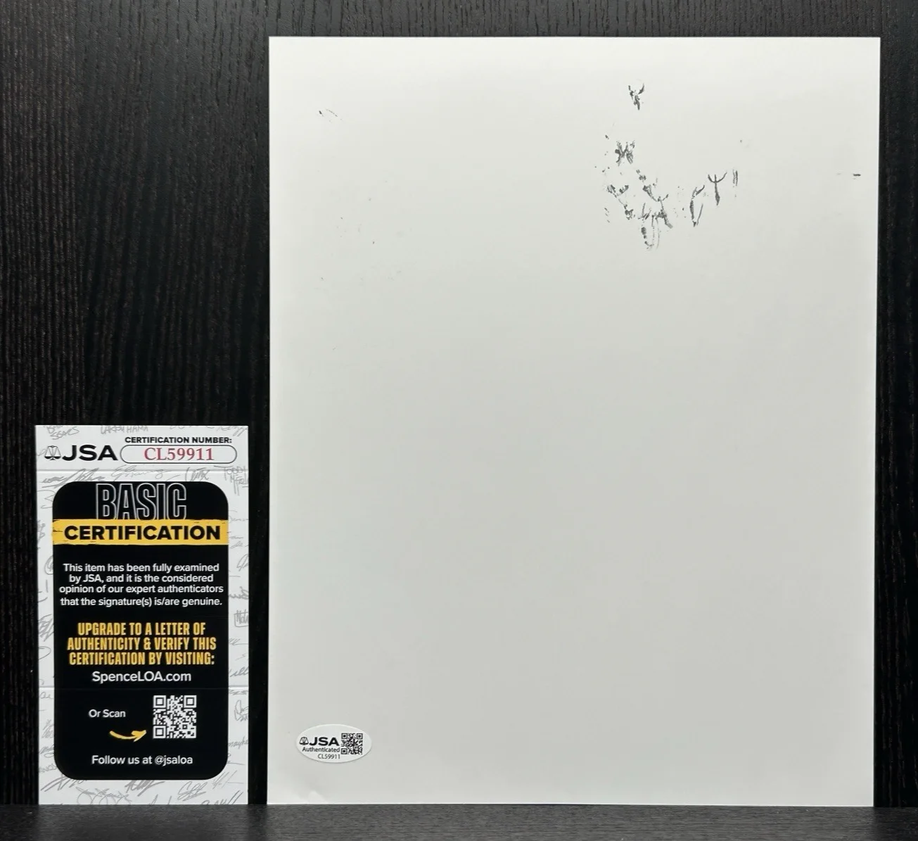 Claude Akins — CLAUDE AKINS HAND SIGNED 8x10 PHOTO Original Autograph JSA COA B.J. and the Bear, image 5